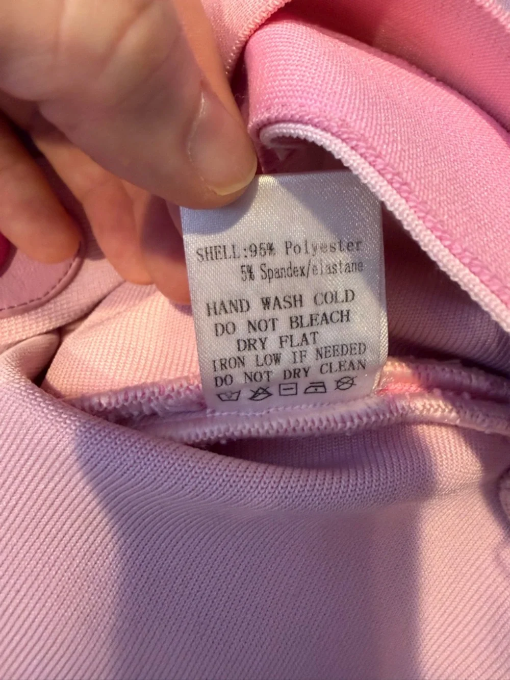 Akira Pink Strappy Bandage Belt Statement Bodycon Dress Size Small - Picture 8 of 8